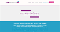 Desktop Screenshot of partnermarketing.com